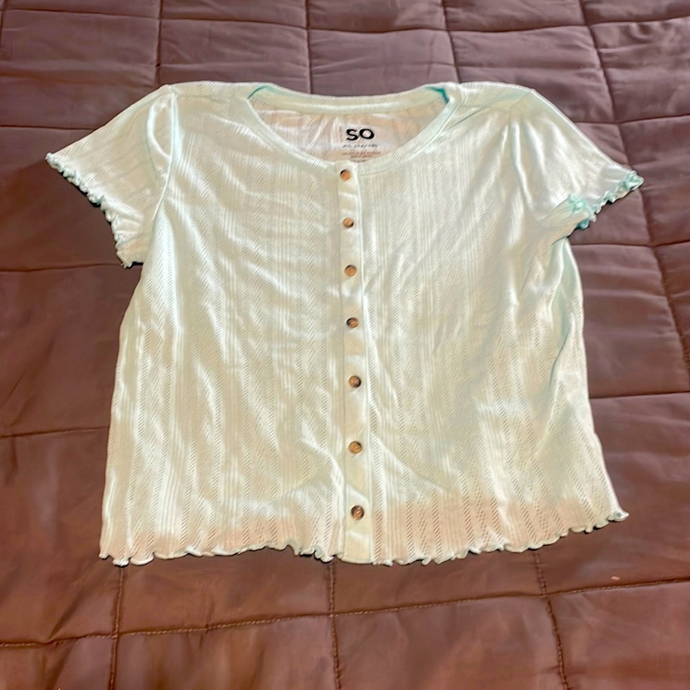 SO cropped blouse